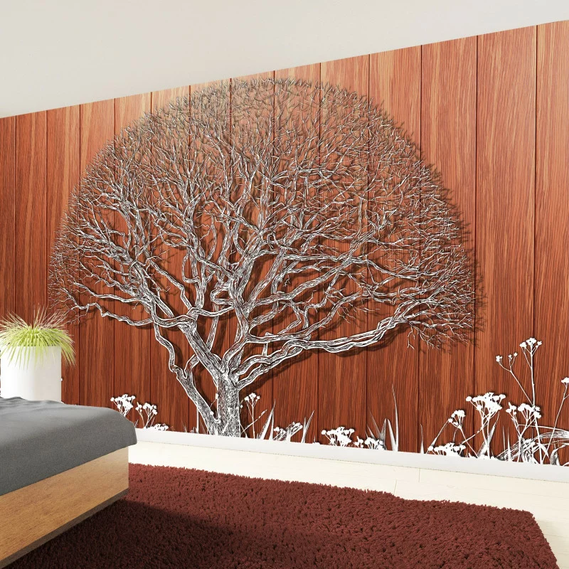Fototapeta 3D do sypialni - wyjątkowe drzewo - obrazek 1
