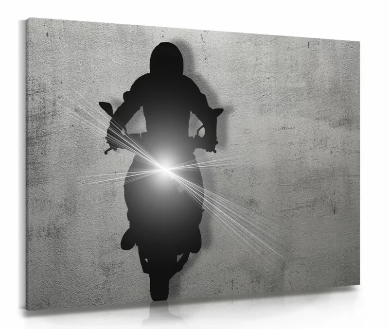 Obraz - motocyklista - obrazek 1