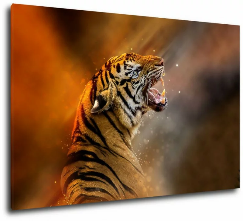 Obraz na ścianę - tygrys - obrazek 1