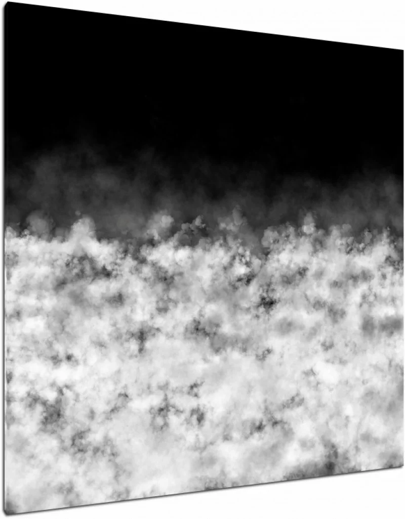 Obraz kwadratowy - gęste chmury - obrazek 1
