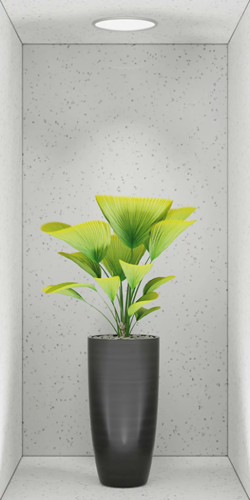 Naklejka na ścianę 3D do kuchni - kwiat we wnęce XXXVII - obrazek 1