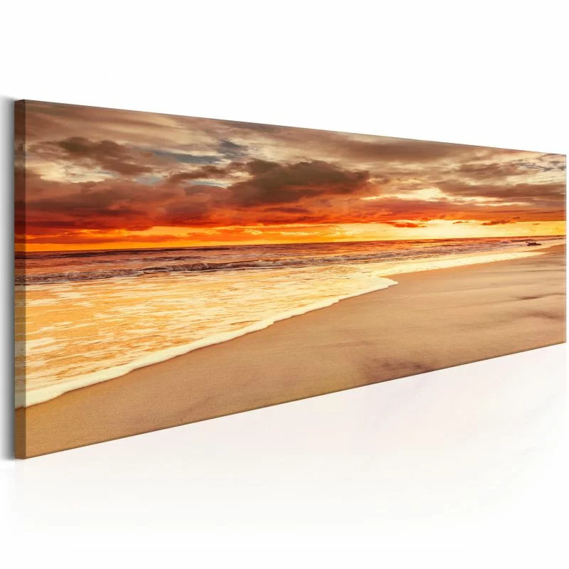 Obraz - Plaża: Piękny zachód słońca - obrazek 1