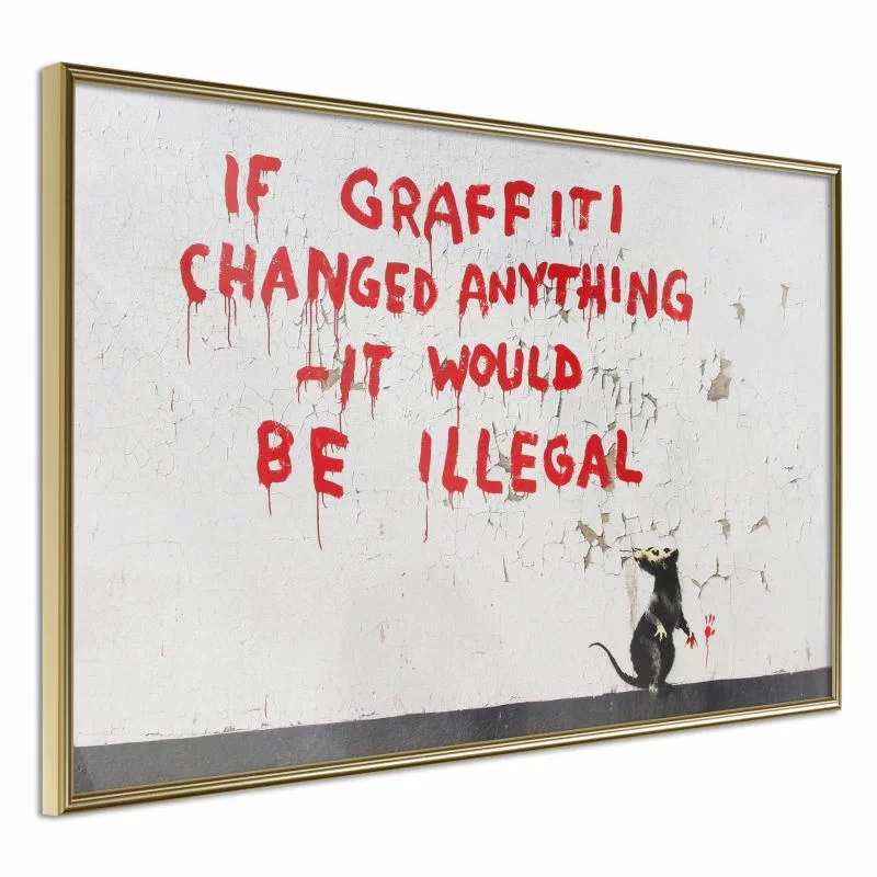 Plakat - Banksy: If Graffiti Changed Anything - obrazek 1