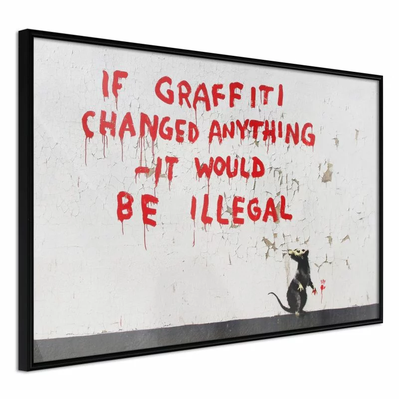 Plakat - Banksy: If Graffiti Changed Anything - obrazek 1