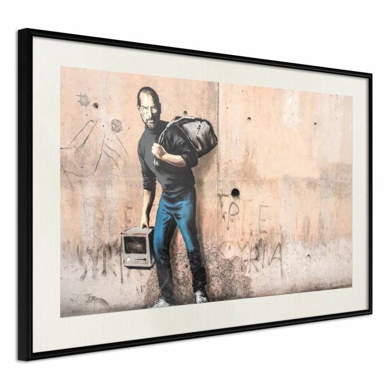 Plakat - Banksy: The Son of a Migrant from Syria - obrazek 1