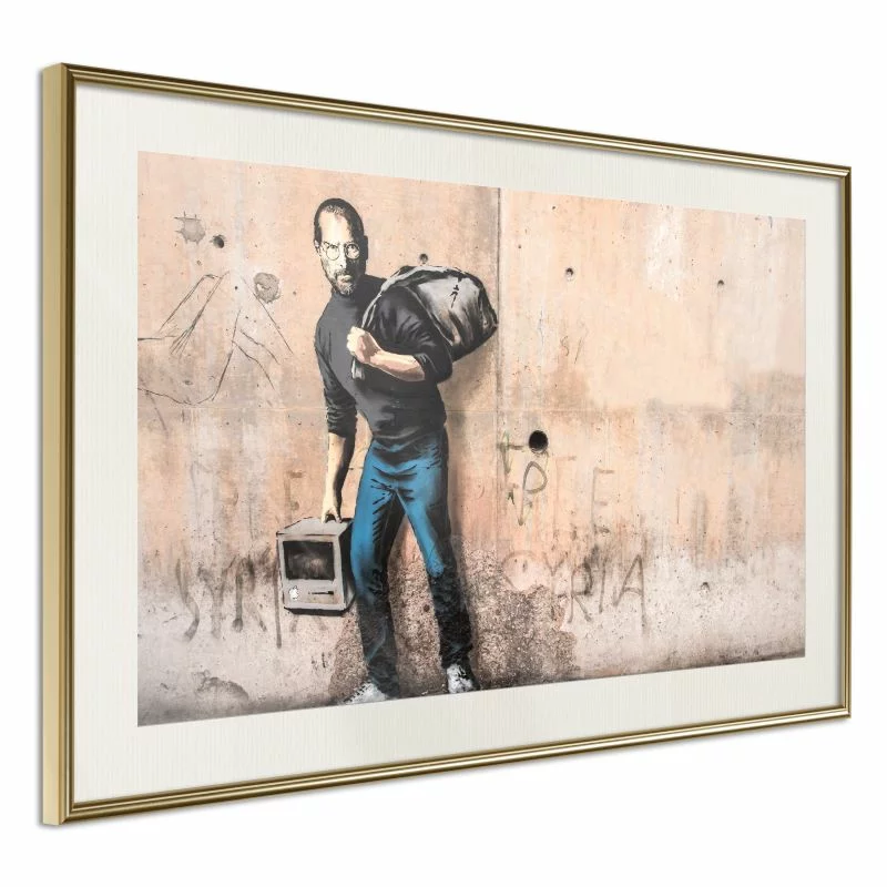 Plakat - Banksy: The Son of a Migrant from Syria - obrazek 1
