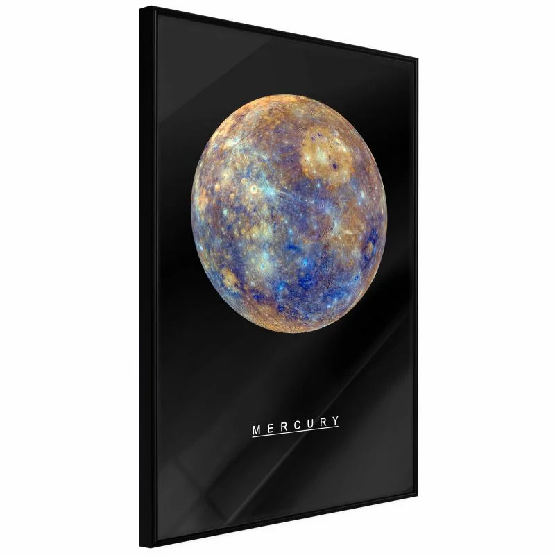 Plakat - Układ słoneczny: Merkury - obrazek 1