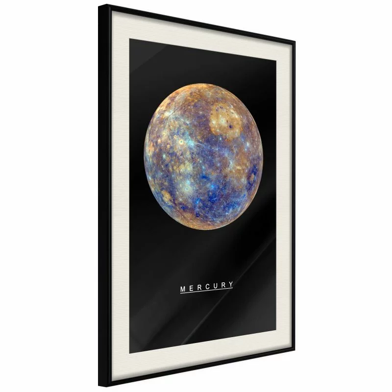 Plakat - Układ słoneczny: Merkury - obrazek 1