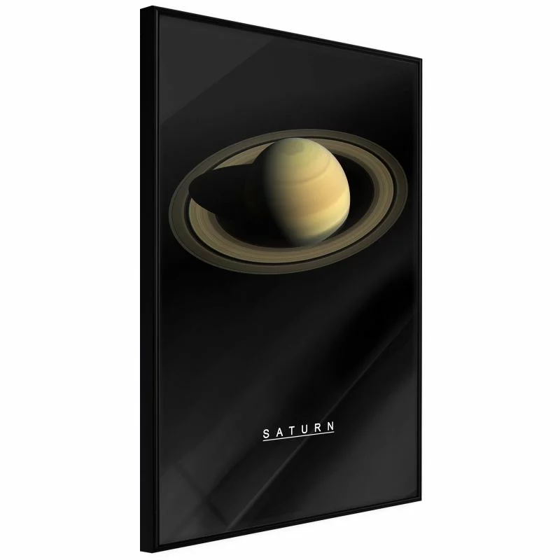 Plakat - Układ słoneczny: Saturn - obrazek 1