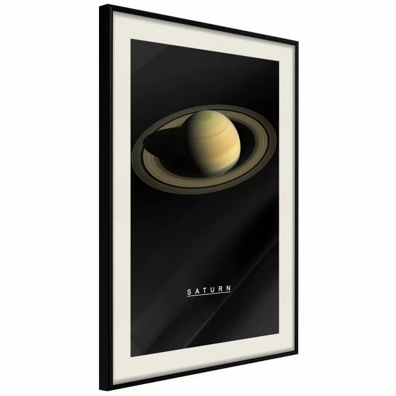 Plakat - Układ słoneczny: Saturn - obrazek 1