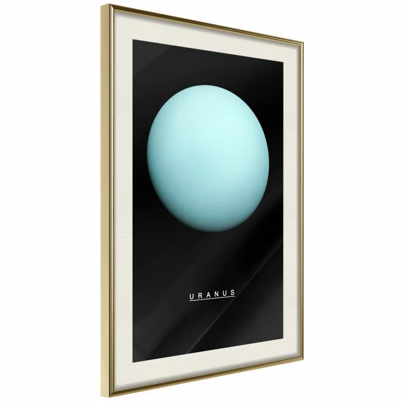 Plakat - Układ słoneczny: Uran - obrazek 1