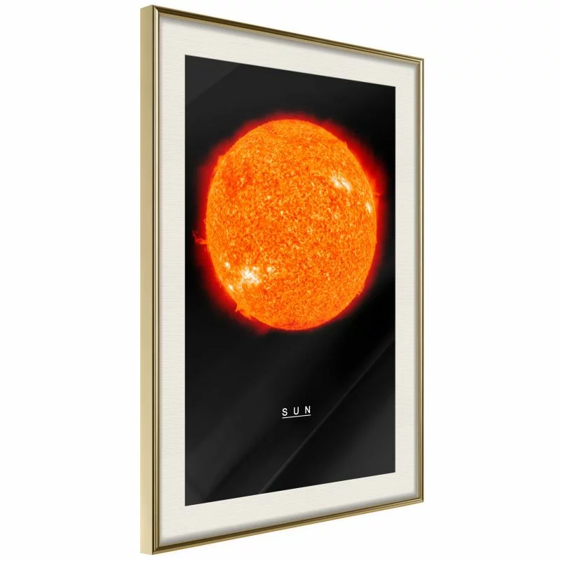 Plakat - Układ słoneczny: Słońce - obrazek 1