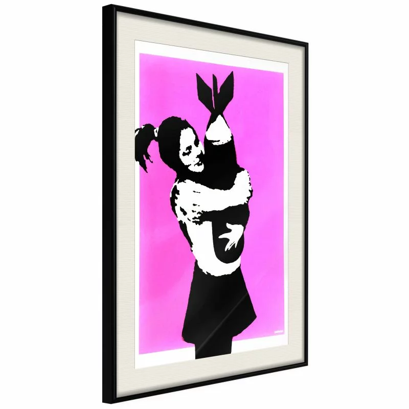 Plakat - Banksy: Bomb Hugger - obrazek 1