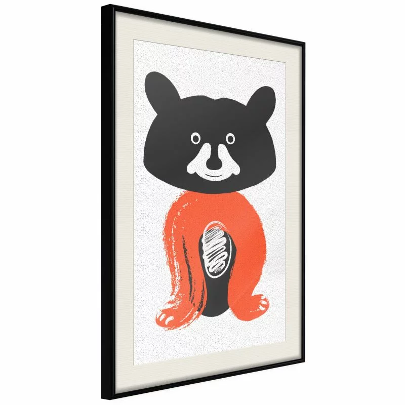 Plakat - Mały niedźwiadek - obrazek 1