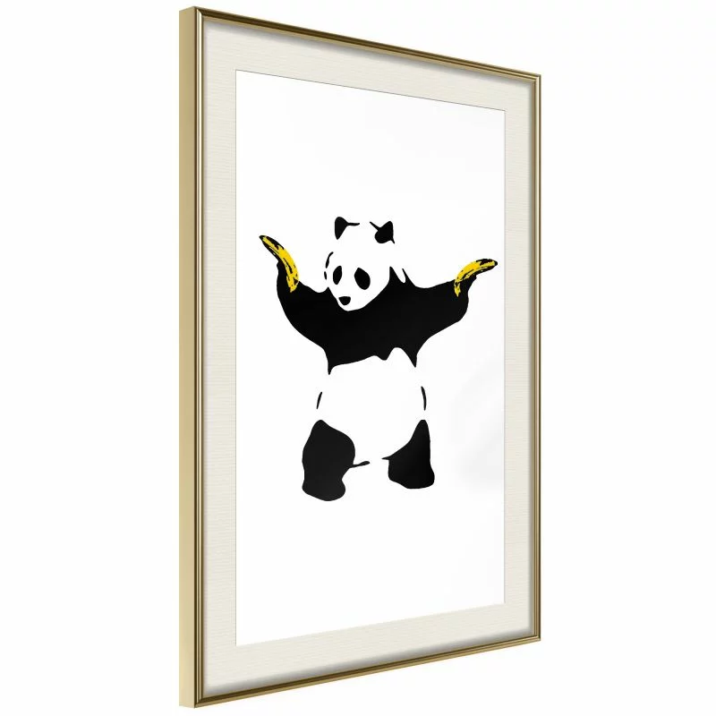 Plakat - Banksy: Panda With Guns - obrazek 1