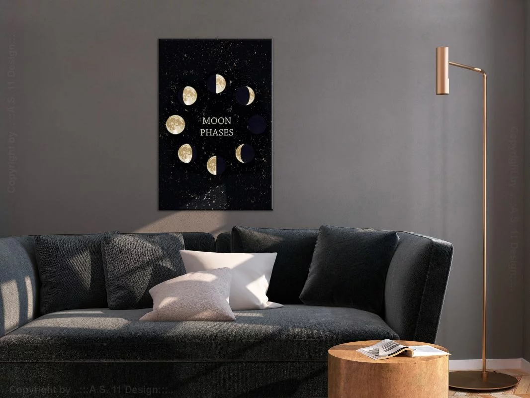Obraz - Cykl lunarny (1-częściowy) pionowy - obrazek 1