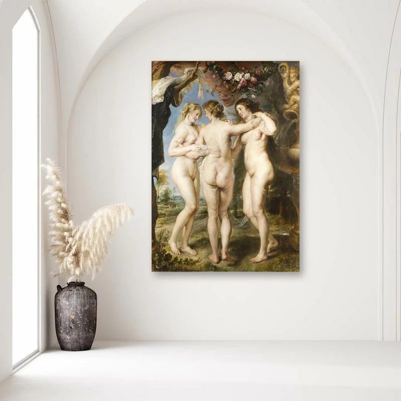 Obraz na płótnie, Trzy gracje - P. P. Rubens reprodukcja - obrazek 1