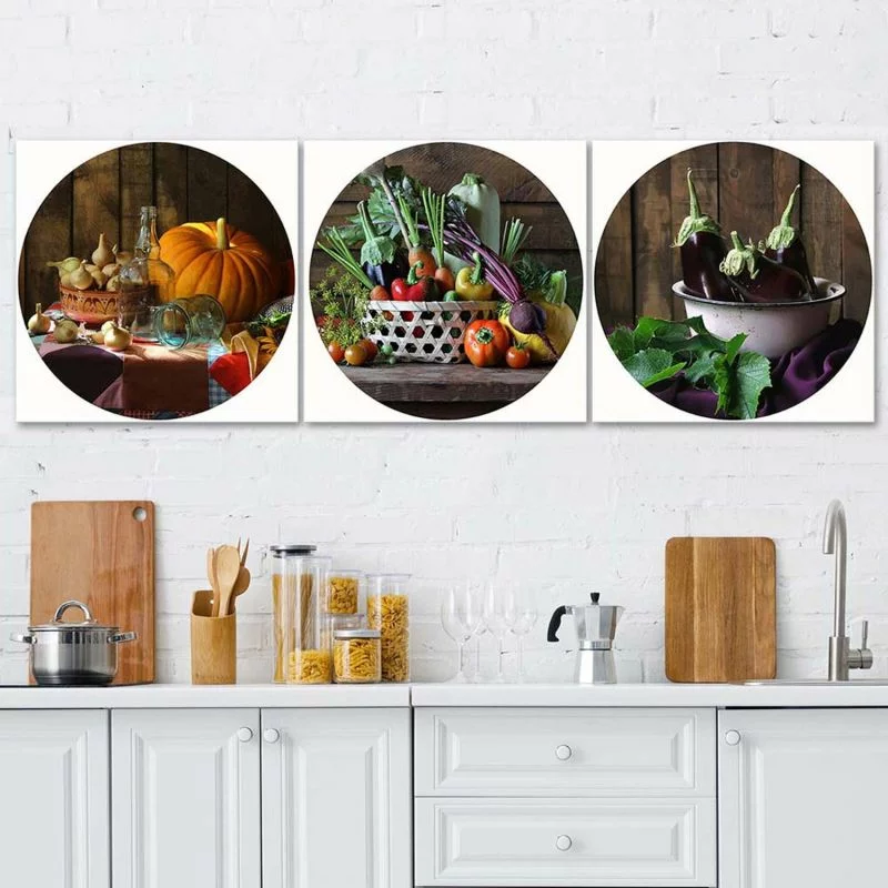 Zestaw obrazów Deco Panel, Kuchnia jesienią - obrazek 1