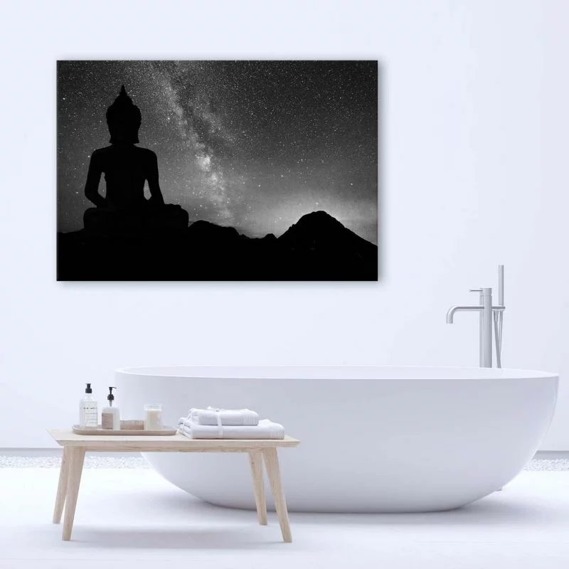 Obraz Deco Panel, Budda i gwiaździste niebo - obrazek 1