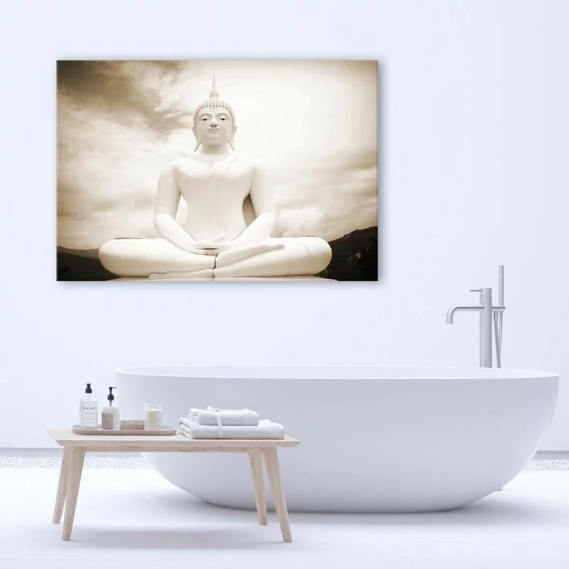 Obraz Deco Panel, Budda i niebo retro - obrazek 1