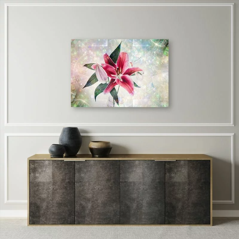 Obraz Deco Panel, Różowa lilia - obrazek 1