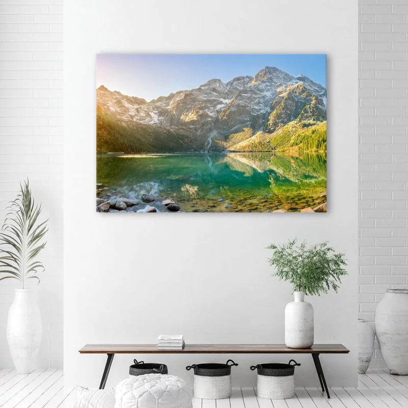 Obraz Deco Panel, Jezioro w górach - obrazek 1