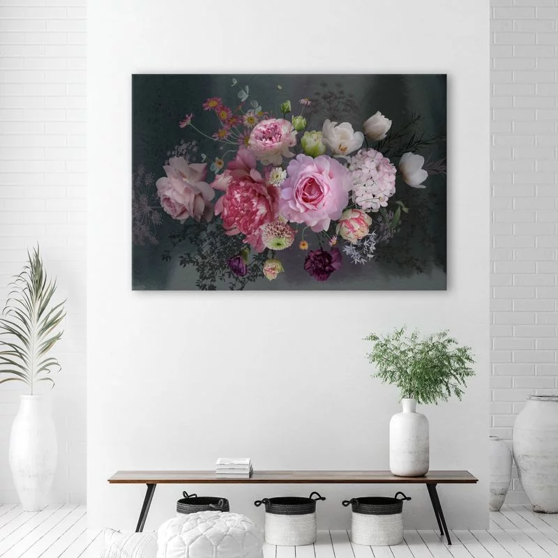 Obraz Deco Panel, Bukiet kwiatów vintage - obrazek 1
