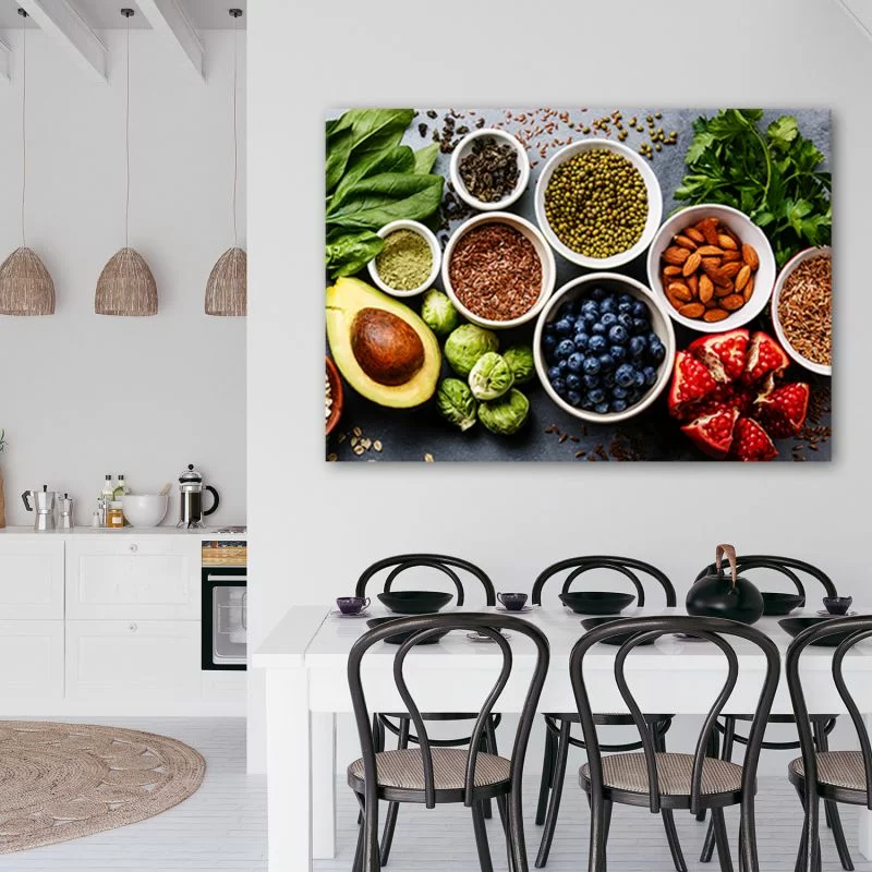 Obraz Deco Panel, Świeże warzywa i owoce  - obrazek 1