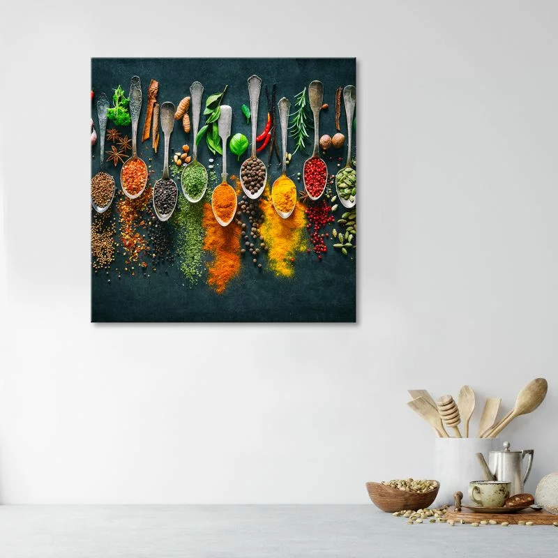 Obraz Deco Panel, Zioła przyprawy do kuchni - obrazek 1