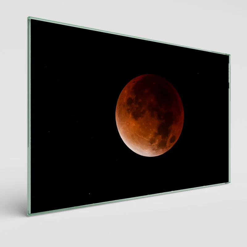 Obraz na szkle - pełnia księżyca - obrazek 1