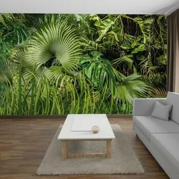 Fototapeta 3D - zarośnięta dżungla