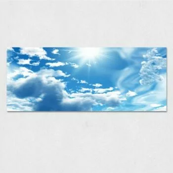 Obraz na szkle - niebo i chmury