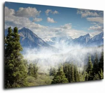 Obraz - góry, las i mgła - obrazek 2