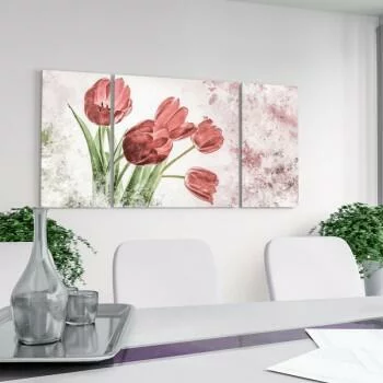 Duży obraz na płótnie -tulipany - obrazek 2