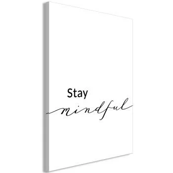 Obraz - Stay Mindful (1-częściowy) pionowy - obrazek 2