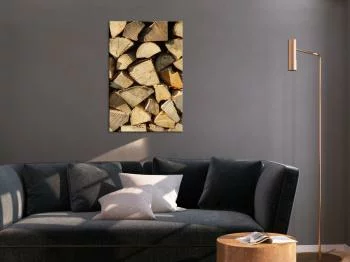 Obraz - Piękno drewna (1-częściowy) pionowy - obrazek 2