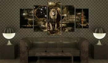 Obraz - Złoty lew - obrazek 2
