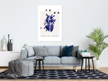 Obraz - Take My Heart (1-częściowy) pionowy