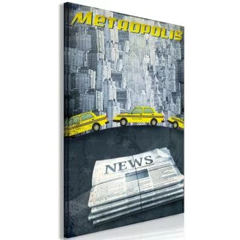 Obraz - Metropolis (1-częściowy) pionowy