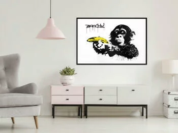 Plakat - Banksy: Banana Gun II - obrazek 2