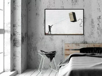 Plakat - Banksy: Fridge Kite - obrazek 2