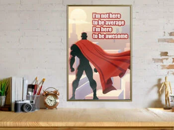Plakat - Bądź swoim własnym superbohaterem - obrazek 2