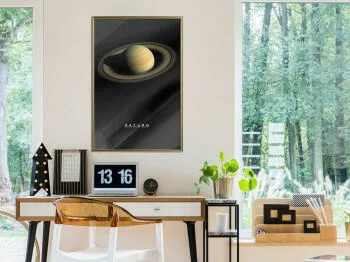 Plakat - Układ słoneczny: Saturn - obrazek 2