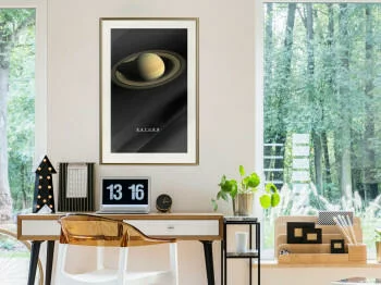 Plakat - Układ słoneczny: Saturn - obrazek 2