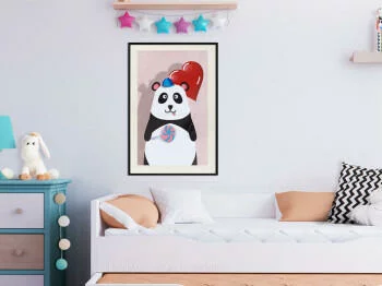Plakat - Szczęśliwa panda - obrazek 2