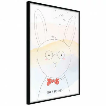 Plakat - Uprzejmy królik