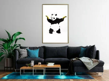 Plakat - Banksy: Panda With Guns - obrazek 2