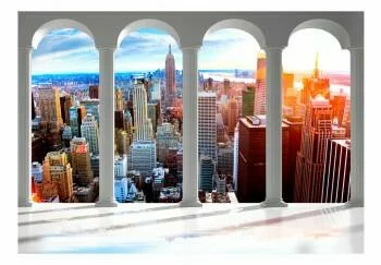 Fototapeta 3D - Filary i Nowy Jork - obrazek 2