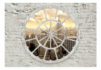 Fototapeta 3D Nowy Jork - widok przez okno - obrazek 2