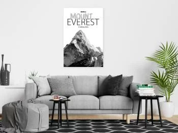 Obraz - Mount Everest (1-częściowy) pionowy